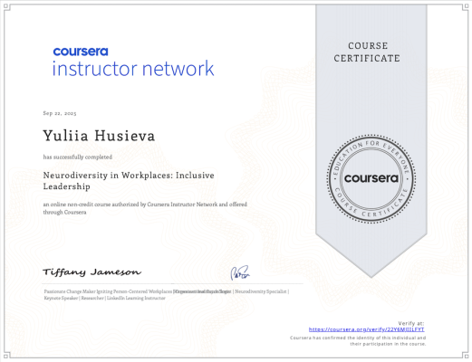 Neurodiversity-Yuliia Husieva